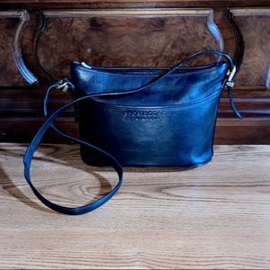 VINTAGE SPORTS COACH ALL COWHIDE LEATHER PURSE